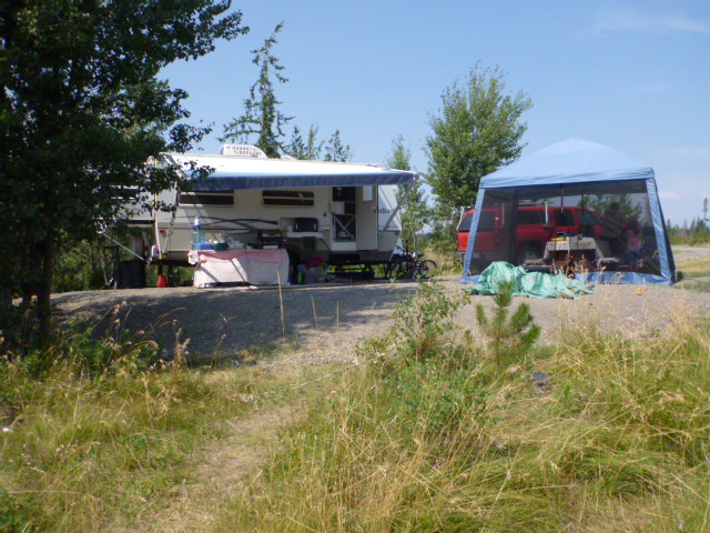Picture of our camp