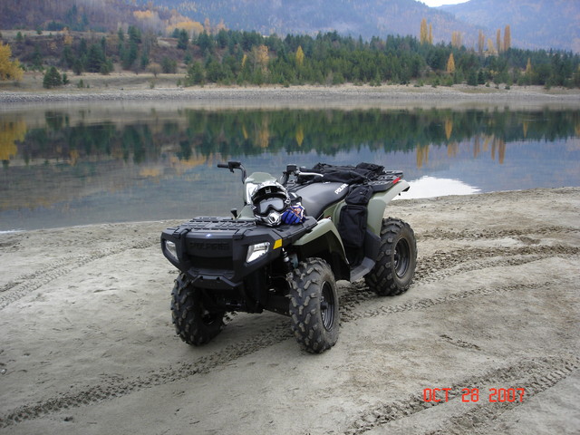 My quad on the Columbia River